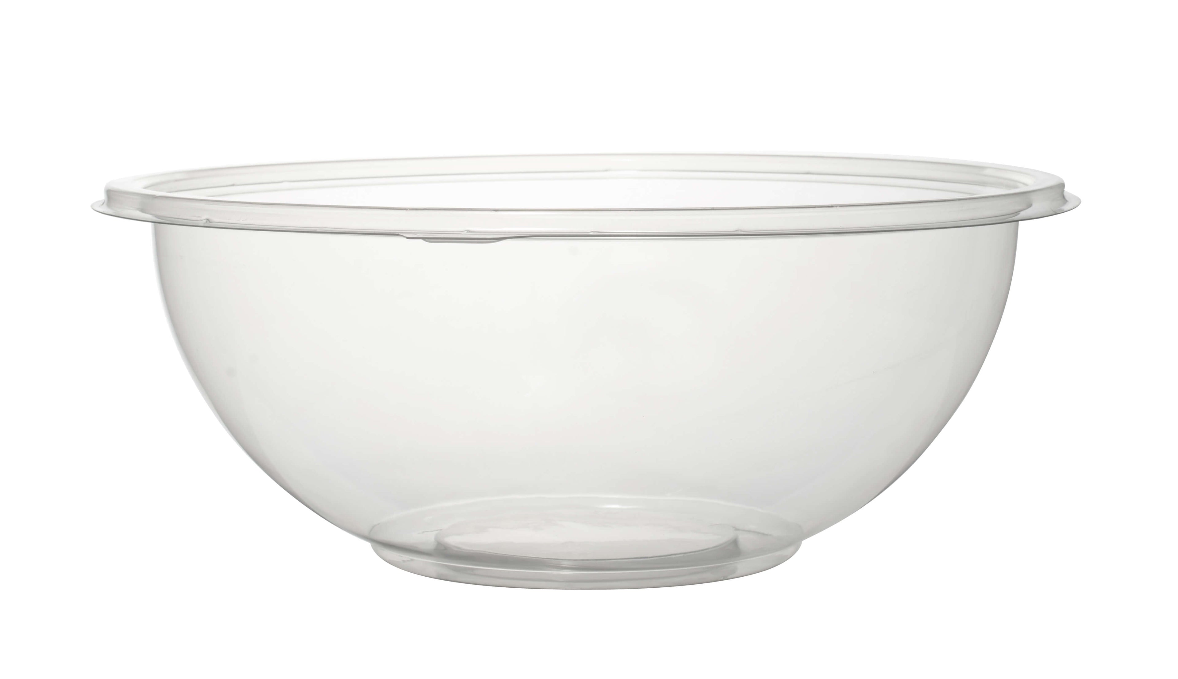 #5080-CL 80OZ SALAD BOWL PET CLEAR 25CT (SKU #70287)