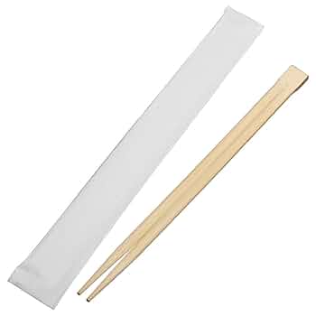 MUJI WHITE BAMBOO CHOPSTICKS 1500ct (SKU #70704)