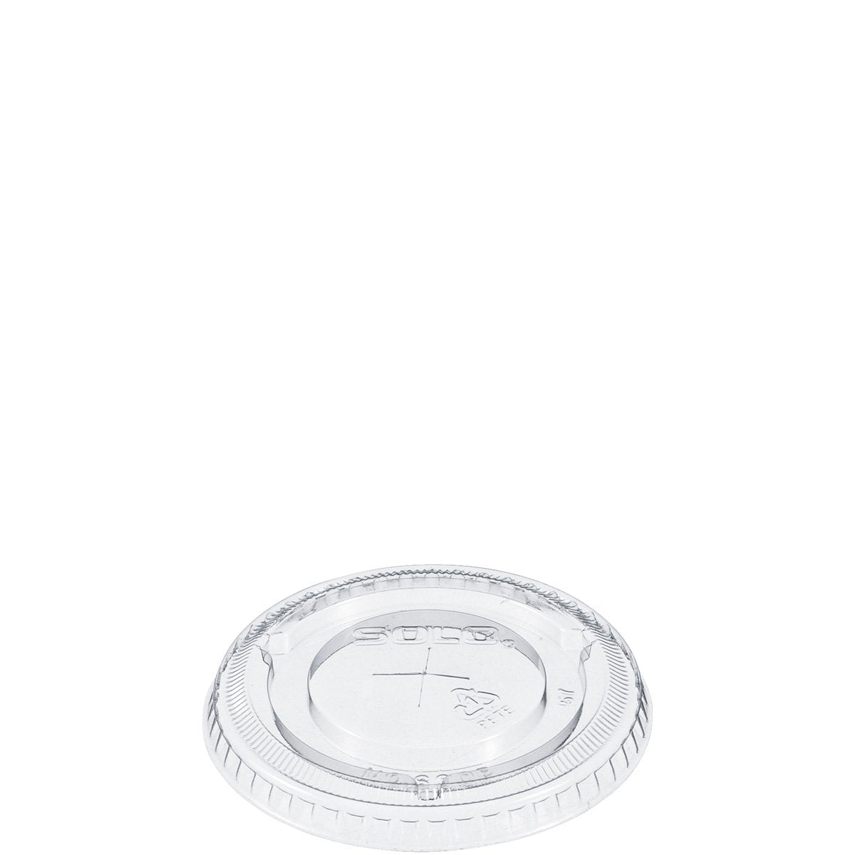 F78 CLEAR FLAT LID FOR 9/10/12oz PET CUP (2000ct) (SKU #70726)