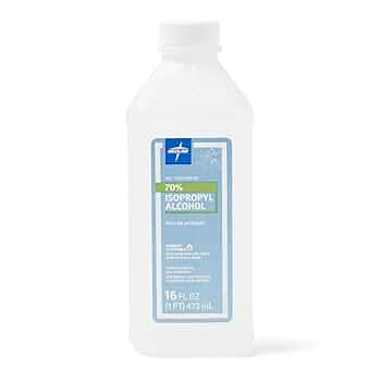 RUBBING ALCOHOL 70% CLEAR 16oz (SKU #13035)