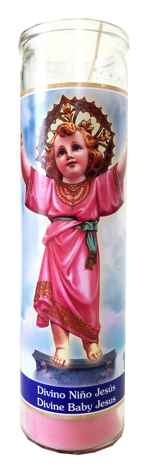 MAGIC LIGHT CANDLE 8" DIVINO NINO (SKU #11035)