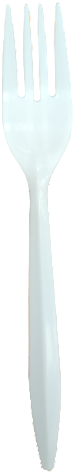 MEDIUM WEIGHT WHITE FORK 1000ct (SKU #60146)