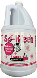 SO KLEEN PINK DISH 128OZ (SKU #60156)