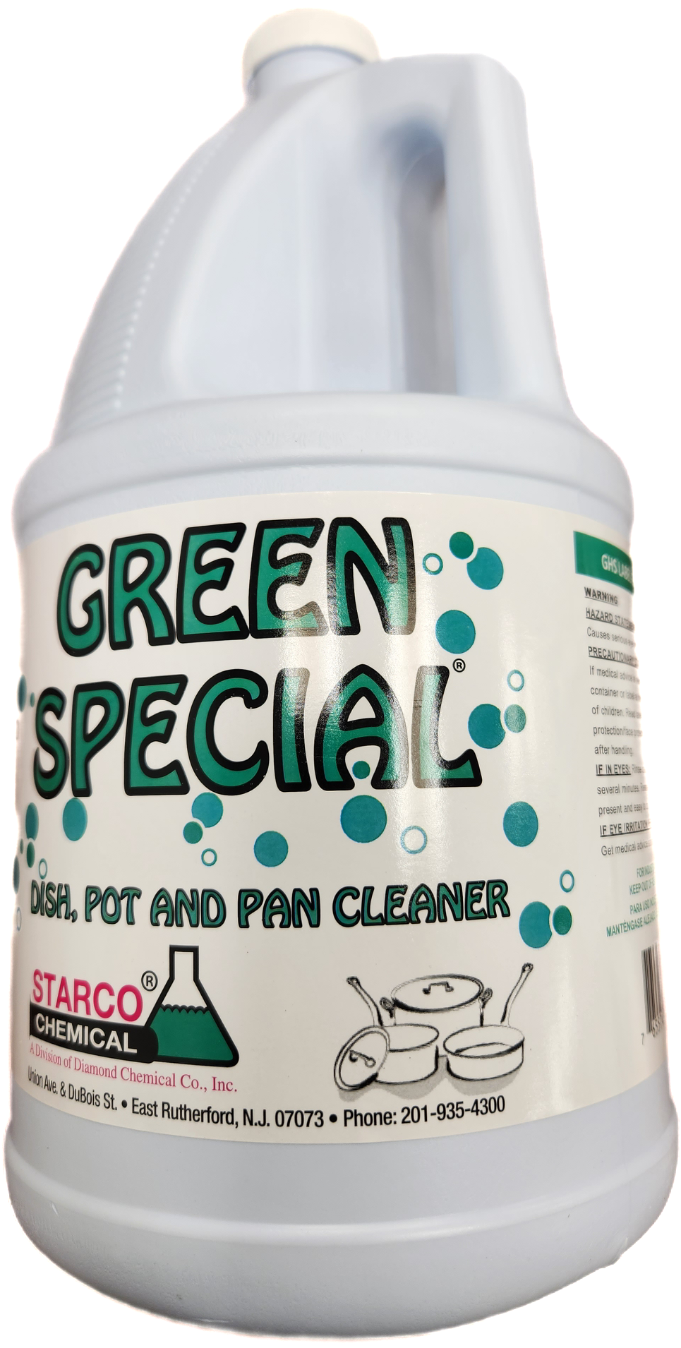 SO KLEEN GREEN DISH 128OZ (SKU #60157)