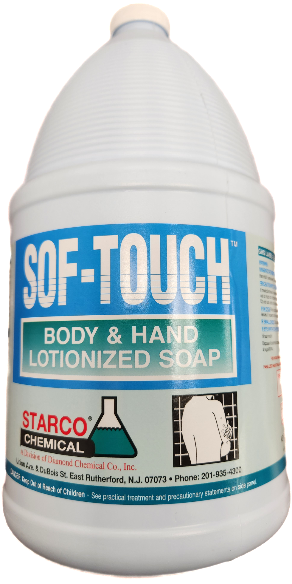 SO KLEEN SOFT TOUCH BODY & HAND SOAP 128oz (SKU #60158)