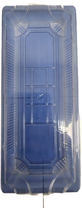 TZ-140 CLEAR BLUE SUSHI TRAY 280 SET (SKU #60129)