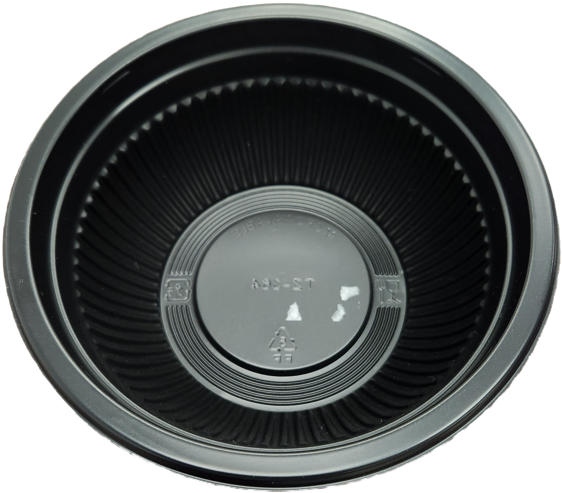 TZ-360 (BASE) 16OZ BLACK MICROWAVABLE (330 PCS) (SKU #60166)