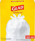 GLAD #22435 TALL KITCHEN HANDLE-TIE 13GAL 68ct (SKU #60287)