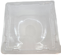 DS-406 5 COMPARTMENT CLEAR CONTAINER LID 400CT (SKU #60312)