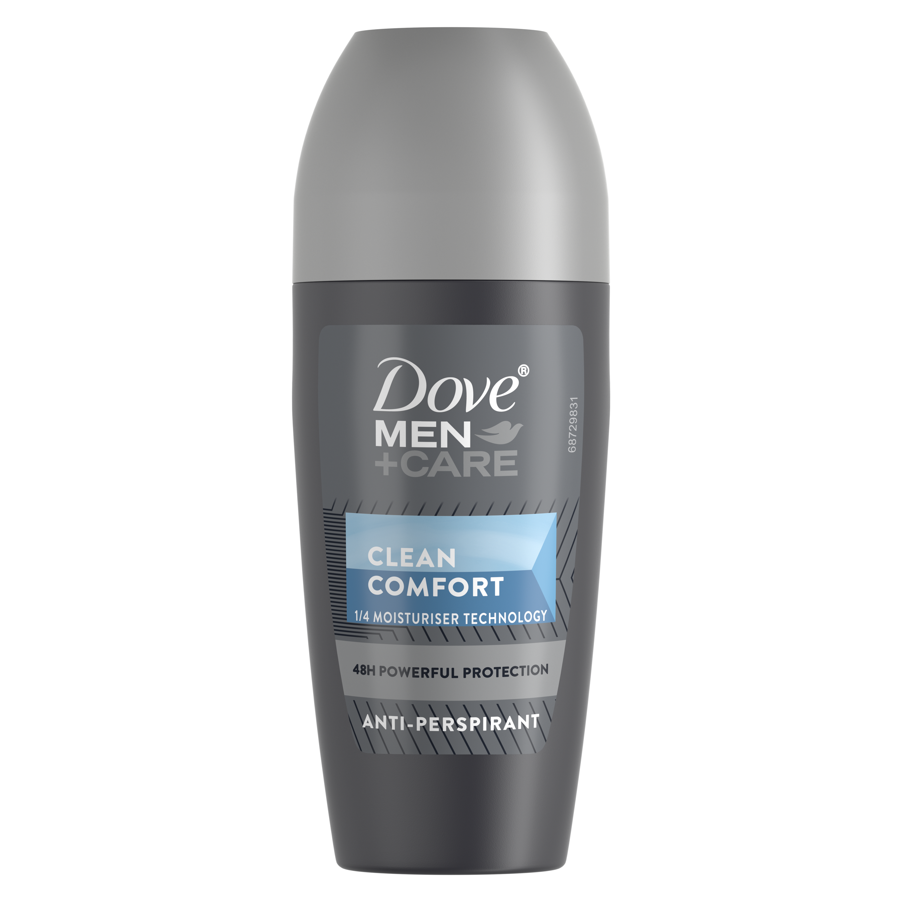 DOVE DEOD ROLL ON - MEN - CLEAN COMFORT 50ML (SKU #60565)