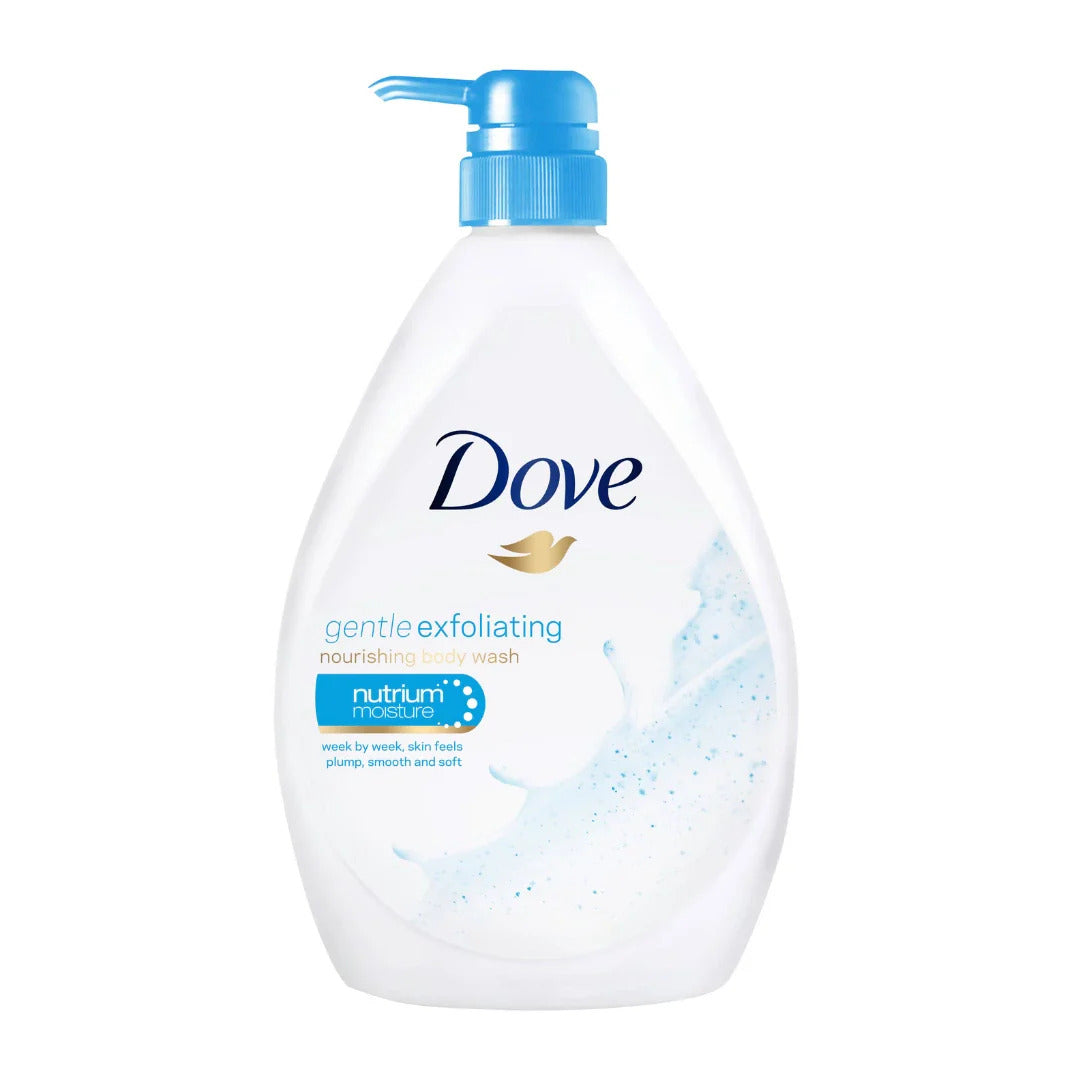 DOVE SHOWER GEL-550ML PUMP-EXFOLIATING (SKU #80611)
