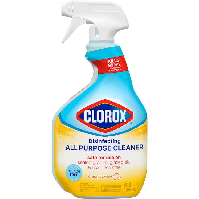 CLOROX #60044 DISINFECT ALL PURPOSE CLNR 32oz LEMON (SKU #11516)