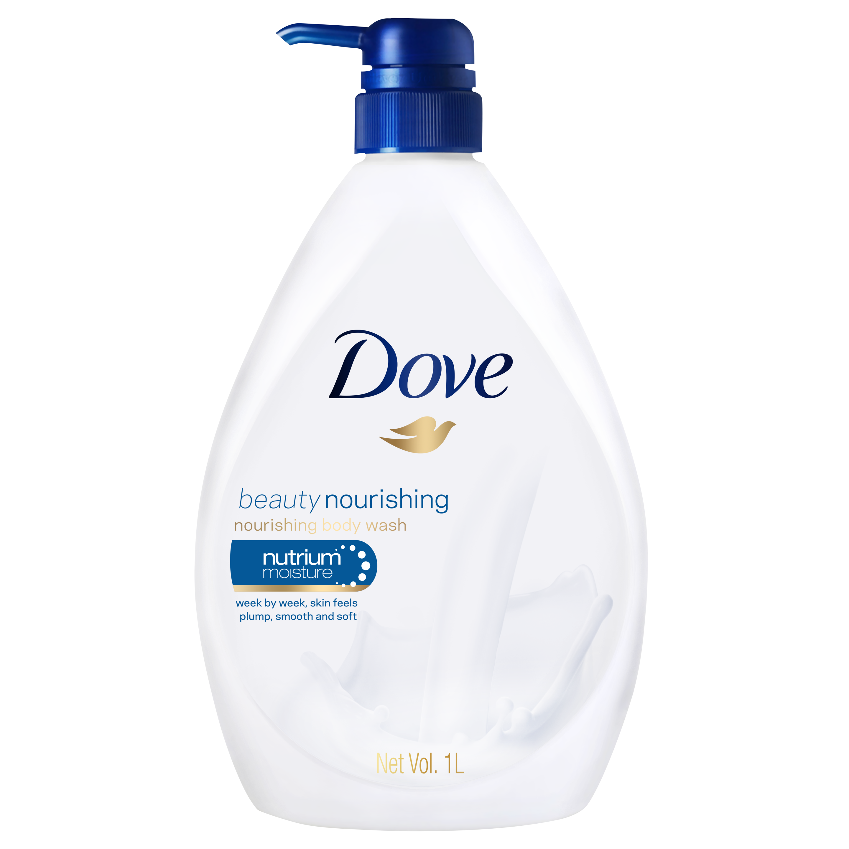 DOVE BODY WASH-1L BEAUTY NOURISHING (SKU #13986)