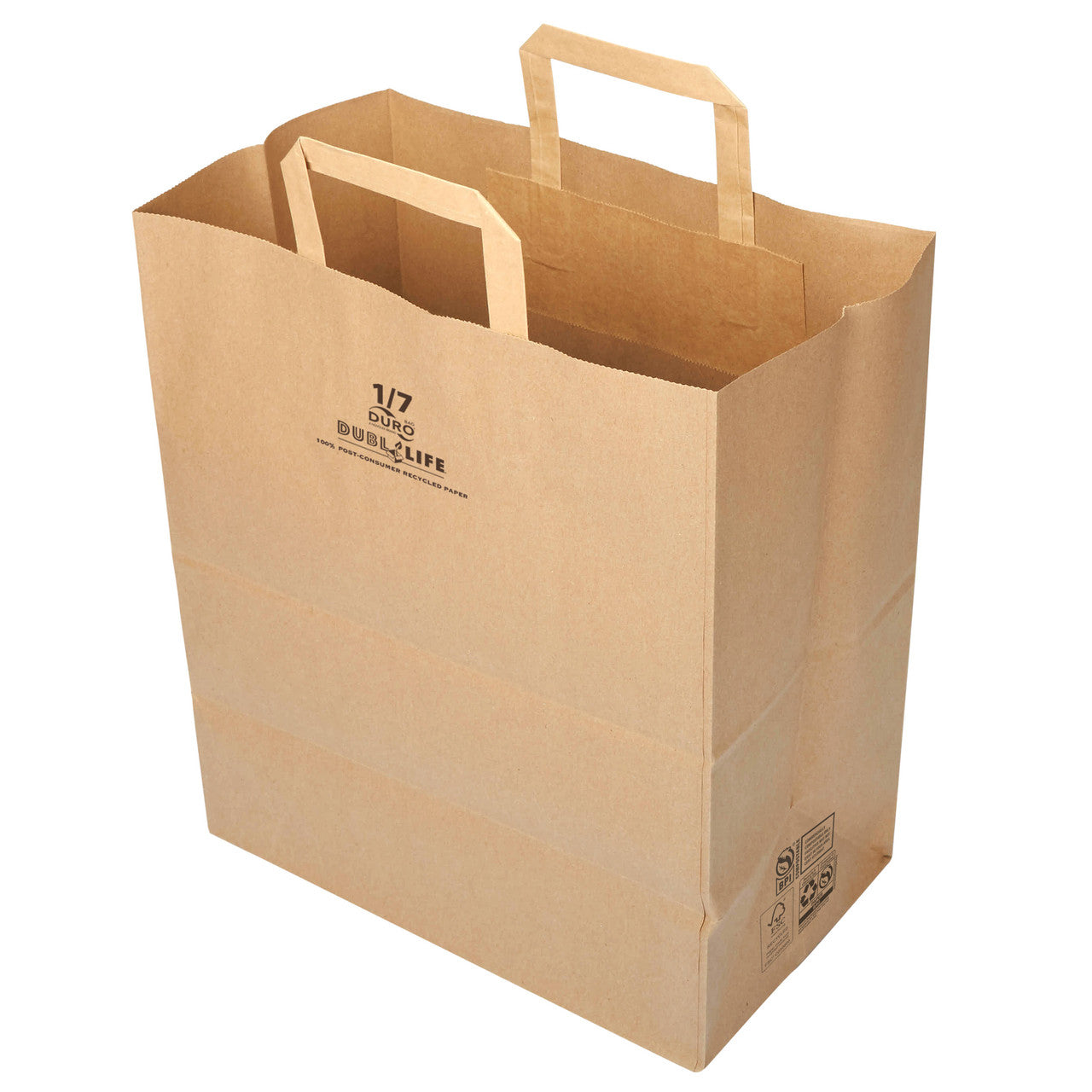 1/7 HANDLE BAG 12"x7"x14" (250ct) (SKU #70867)