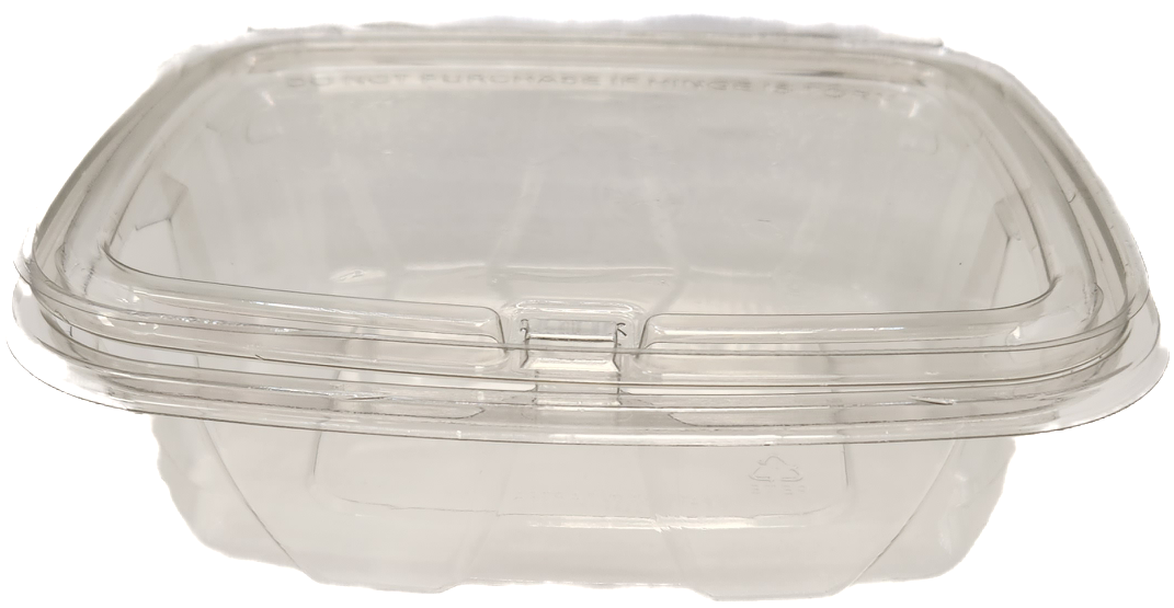 CH32DEF DART 32oz TAMPER RESISTANT HINGED FLAT LID 200CT (SKU #70111)