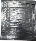58-2X HD BLACK GARBAGE BAG (100ct) 17.26LB 1.4MIL (SKU #70204)