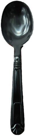 #P2SSB SOUPSPOON BLACK HEAVY 1M (SKU #70217)