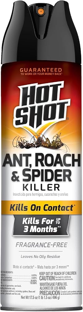 HOT SHOT 17.5oz ANT/ROACH/SPIDER UNSCENTED (SKU #10541)