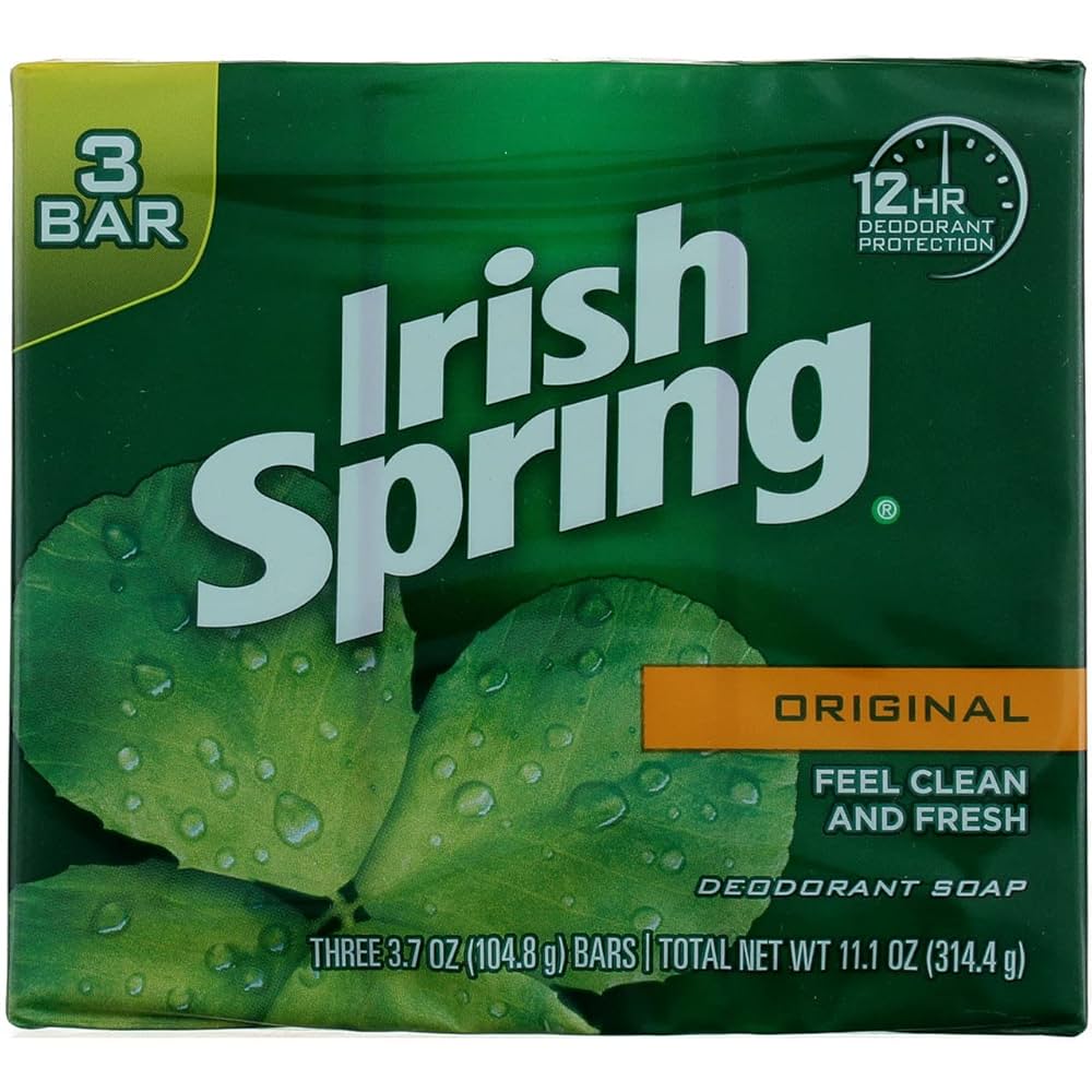 IRISH SPRING BAR SOAP-3PK/ORIGINAL (SKU #12589)