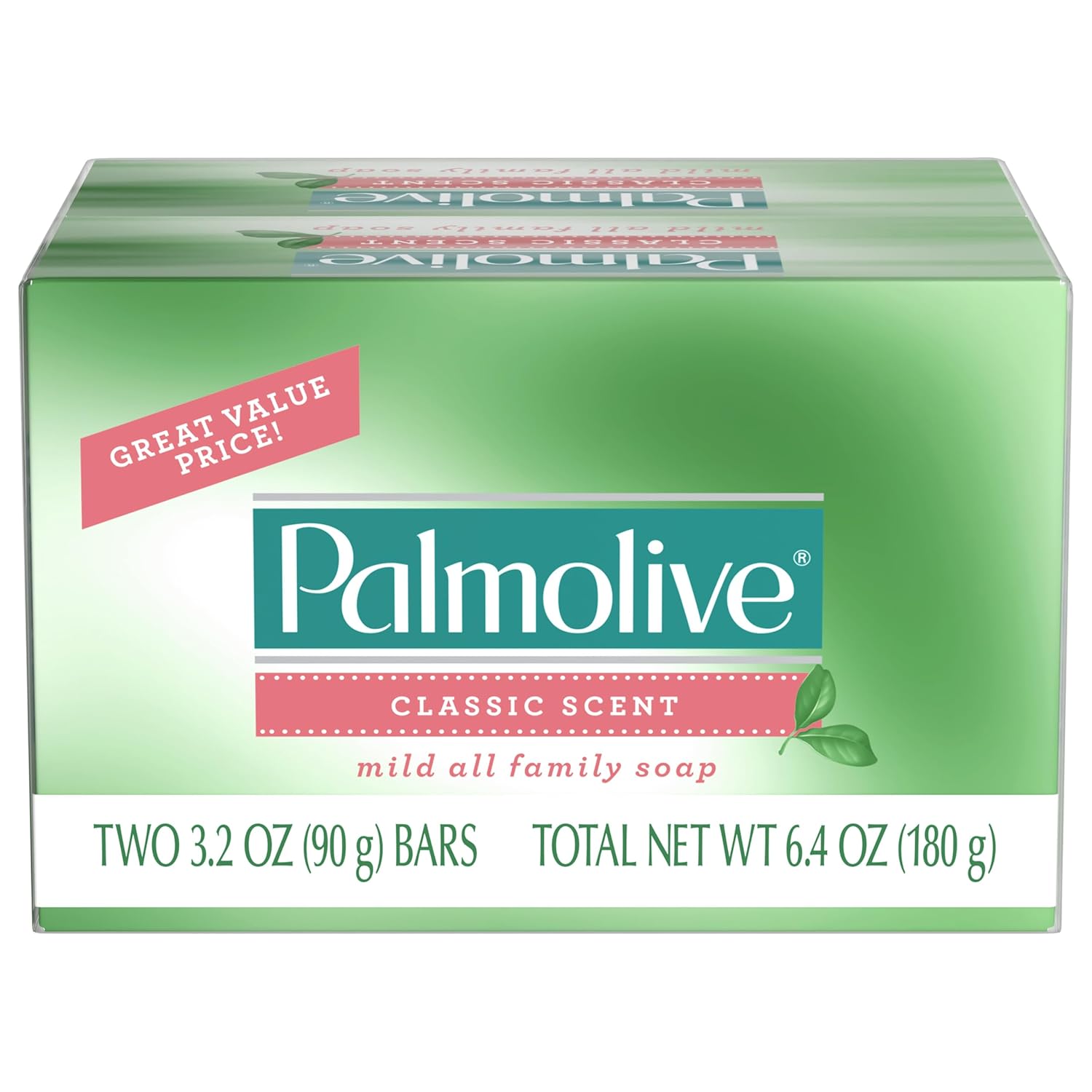 PALMOLIVE BAR SOAP 2pk CLASSIC SCENT (SKU #10304)
