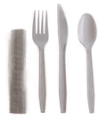 #MK541 MEDIUM WEIGHT FORK,KNIFE,SPOON,NAPKIN (500ct) (SKU #70578)