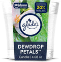 GLADE CANDLE-DREWDROP PETAL-4.08oz (SKU #13873)