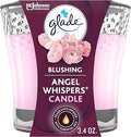 GLADE CANDLE -ANGEL  WHISPERS 4.08oz (SKU #13592)