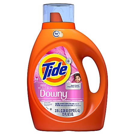 TIDE LIQ DETERGENT 73oz PLUS BOOST ULT DOWNY (SKU 10804) - Fraterra Home powered by KB Logistics & Distribution LLC