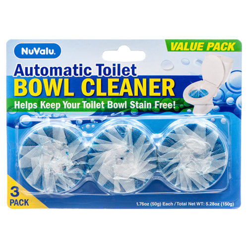 NUVALU #814084 BOWL CLEANER BLUE 3PK (SKU #11905)