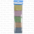 NUVALU #81558 SCRUBBER SPONGE 5PC GLITTER (SKU #12895)