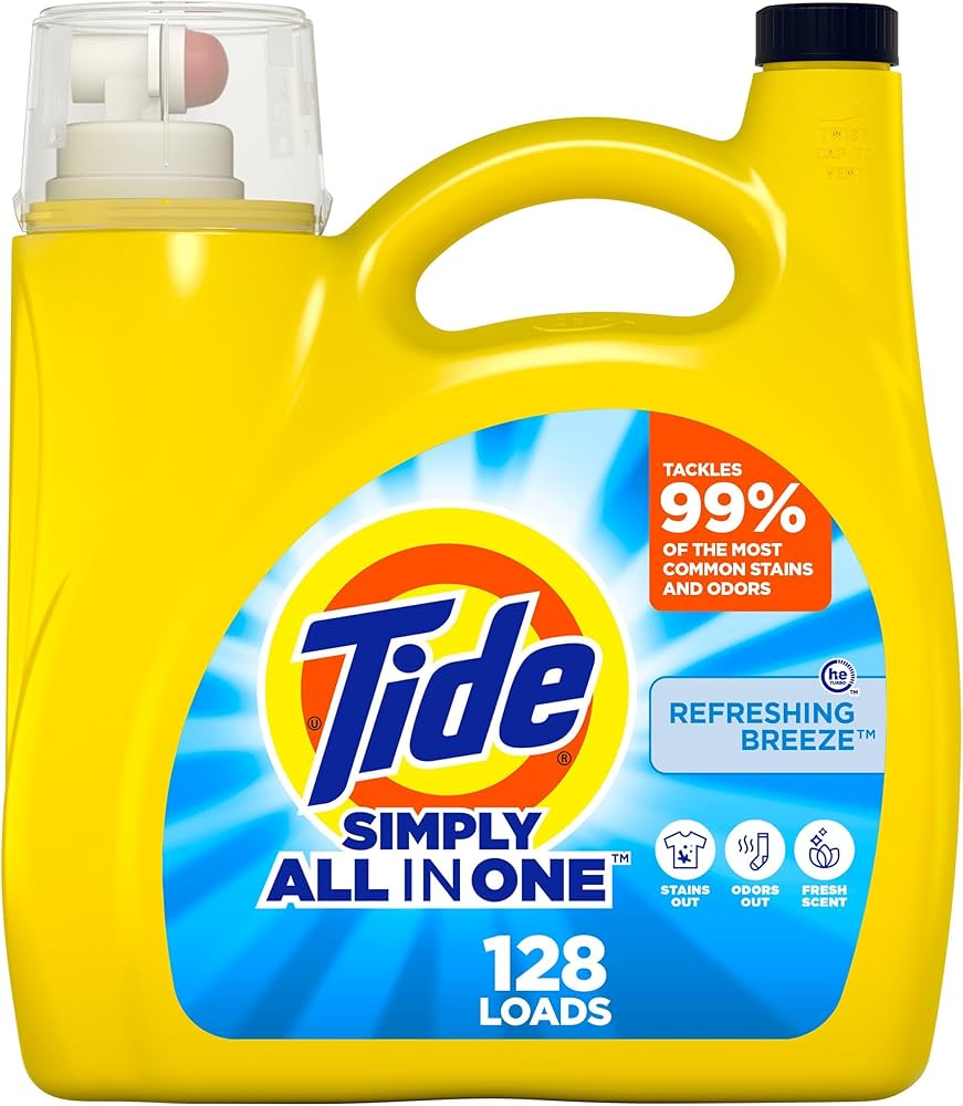 TIDE SIMPLY LIQ.DET - REFRESHING BREEZE/105oz (SKU 63009) - Fraterra Home powered by KB Logistics & Distribution LLC