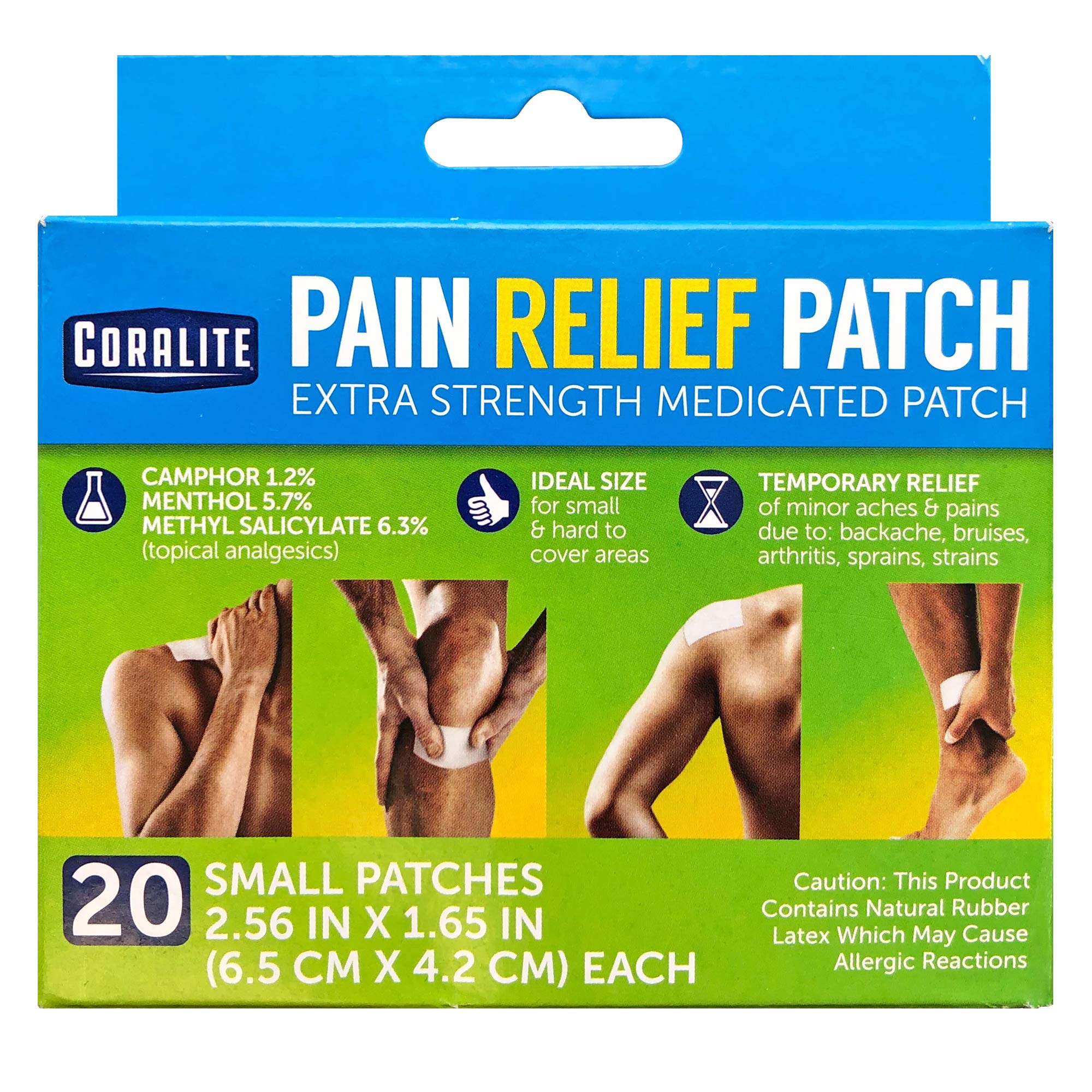 CORALITE PAIN RELIEF PATCH 20CT (SKU #13934)