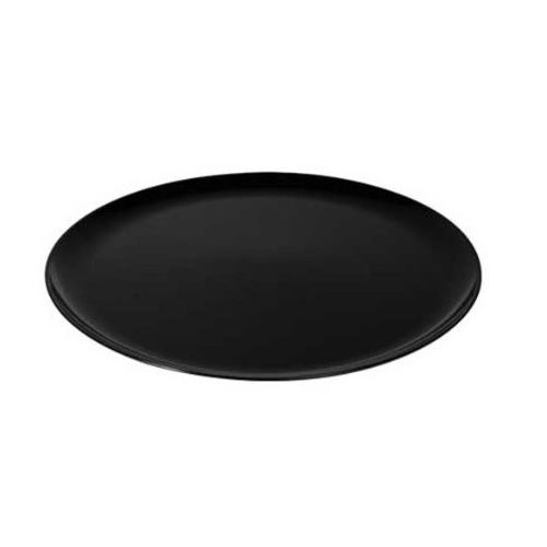 #8401-BK FN 14" CLASSIC ROUND TRAY BLACK 25ct (SKU #70263)