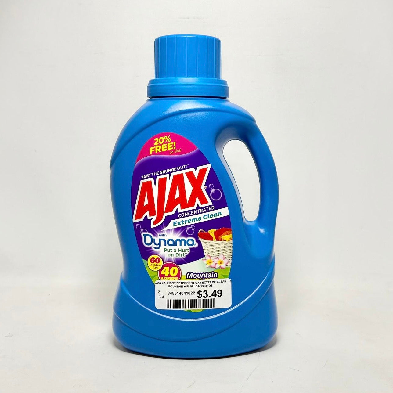 AJAX LIQ LAUNDRY DET 60oz MTN AIR (SKU #10995)