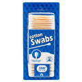 NUVALU 86347 COTTON SWAB 350CT W/WOOD STICKS (SKU 10190) - Fraterra Home powered by KB Logistics & Distribution LLC