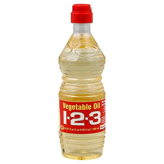 123 VEGETABLE COOKING OIL - 24/16.9oz 00009 (SKU 84001) - Fraterra Home powered by KB Logistics & Distribution LLC