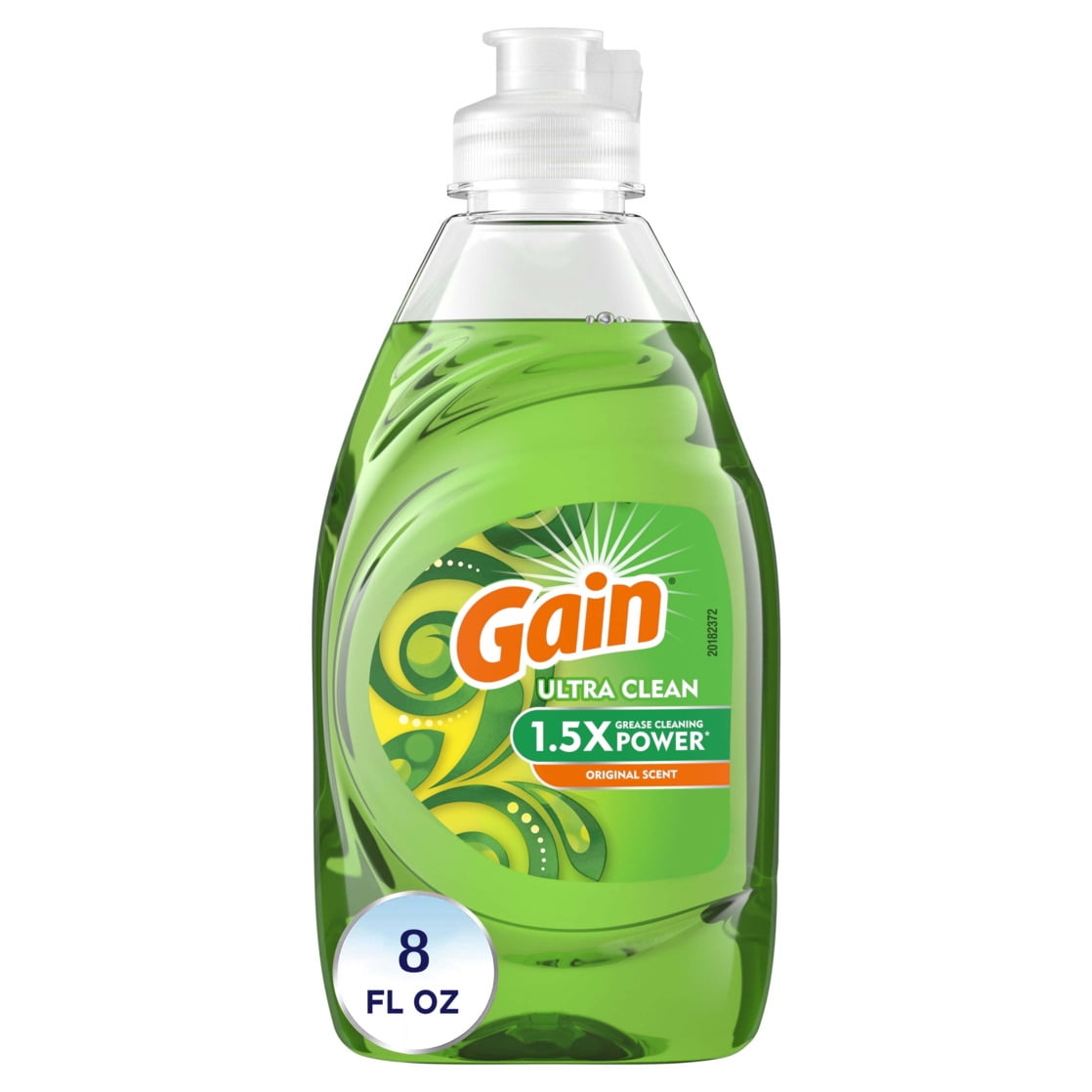GAIN 8oz DISH WASH ORIGINAL (SKU #12004)