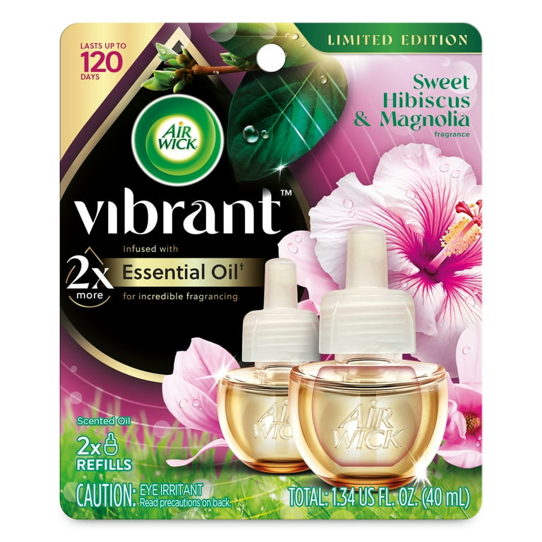 AIR WICK SCENTED OIL REFIL-2PK-HISBISCUS #01048 (SKU #13645)