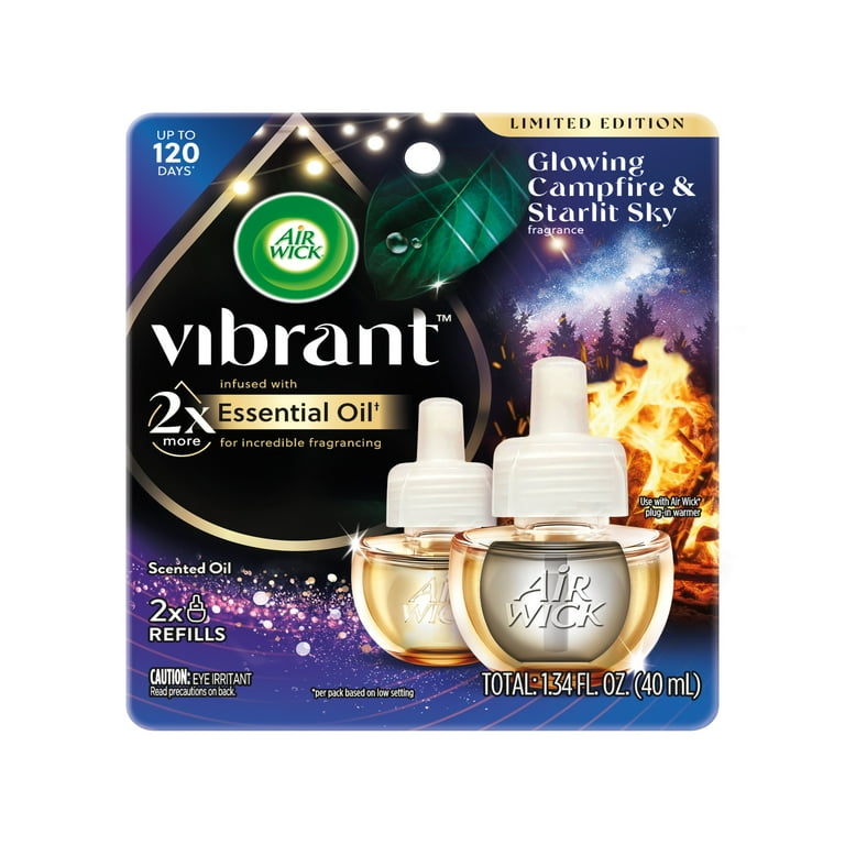 AIR WICK SCENTED OIL REFIL-2PK-CAMPFIRE #00900 (SKU #14128)