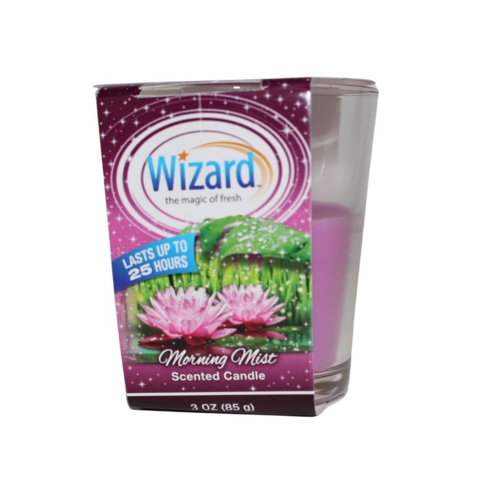 WIZARD SCENTED CANDLE 3oz/MORNING MIST (SKU #61007)