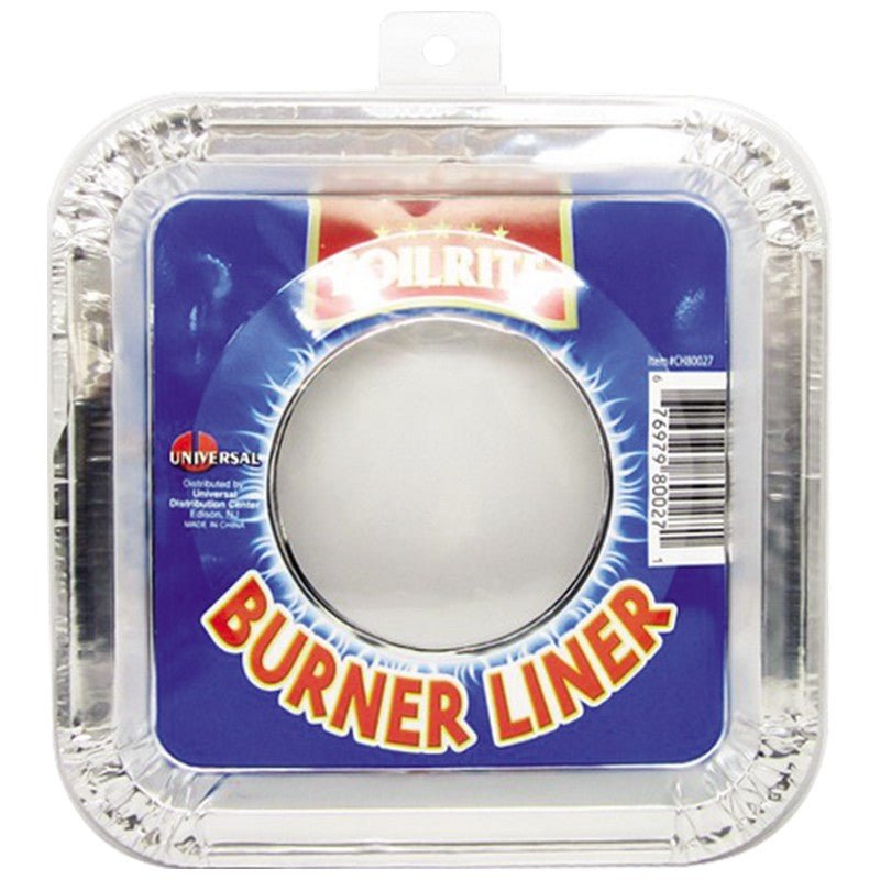 SQUARE FOIL BURNER LINER 80/8pk CH80027 (SKU 63240) - Fraterra Home powered by KB Logistics & Distribution LLC