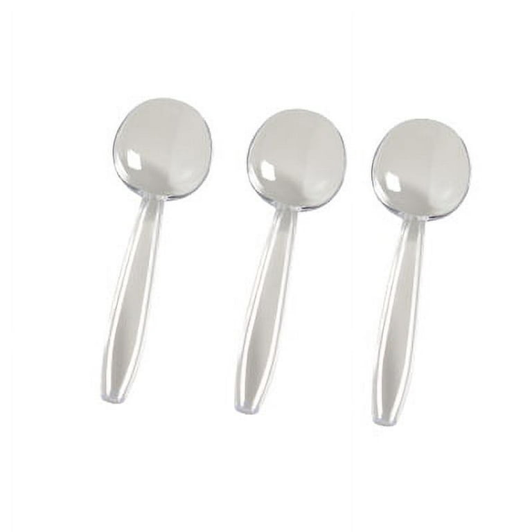 P4SC HEAVY DUTY CLEAR SOUP SPOON (1000CT) (SKU #60451)