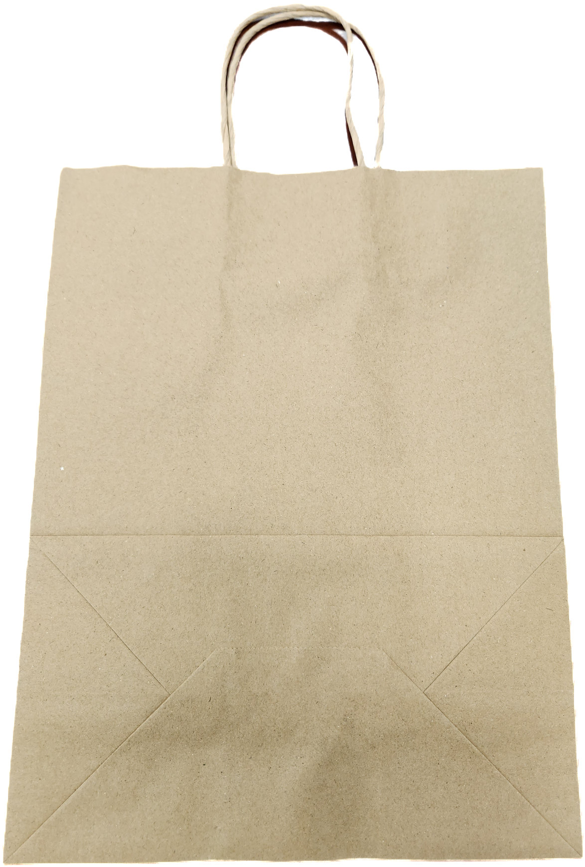 10X5X13 KRAFT HANDLE PAPER BAG (250CT) (SBHP)(SKU #60243)