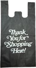 NON WOVEN BAG 100CT BLACK (SKU #70144)