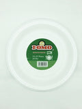 DOMO PLASTIC PLATE WHITE 10.25" 25CT #DM35618 (SKU #11799)