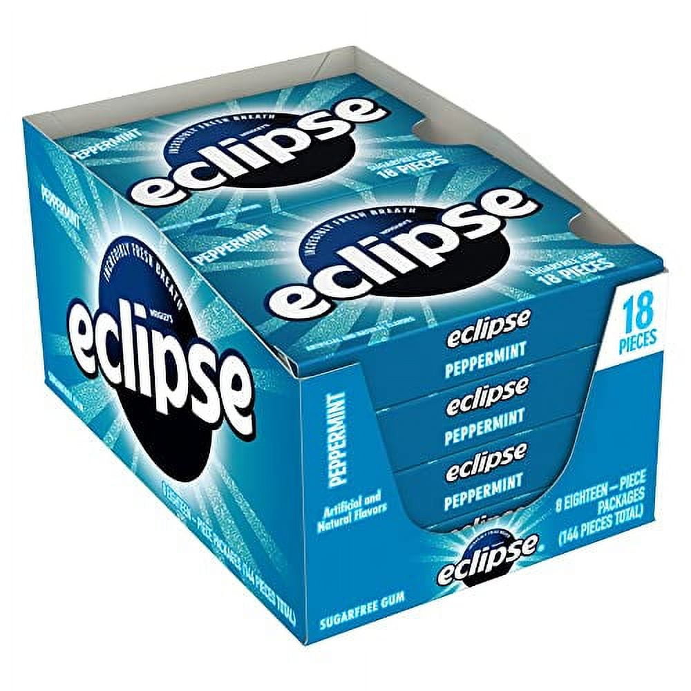 ECLIPSE GUM 18CT PEPPERMINT (SKU #13060)