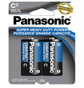 Panasonic Super Heavy Duty C-2 Batteries (2 ct)