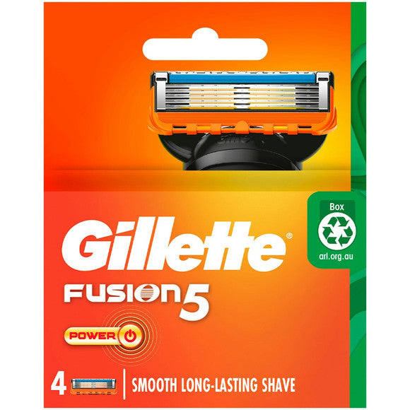 GILLETTE FUSION 4CT BLADES  (SKU #60575)