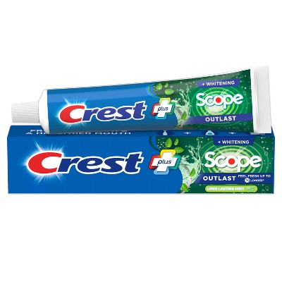 CREST 5.4oz COMPETE PLUS WHITENING W/SCOPE (SKU #13884)