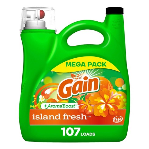 GAIN LIQ.DETERGENT-144oz/ISLAND FRESH #19116 (SKU #10942)